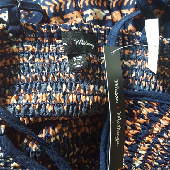 NWT Mason + Mackenzie Summer Dress Size XS - Picture 4 of 6